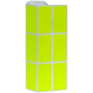 Etichete autoadezive 50x22 mm galbene 3300 buc 100 coli Adison